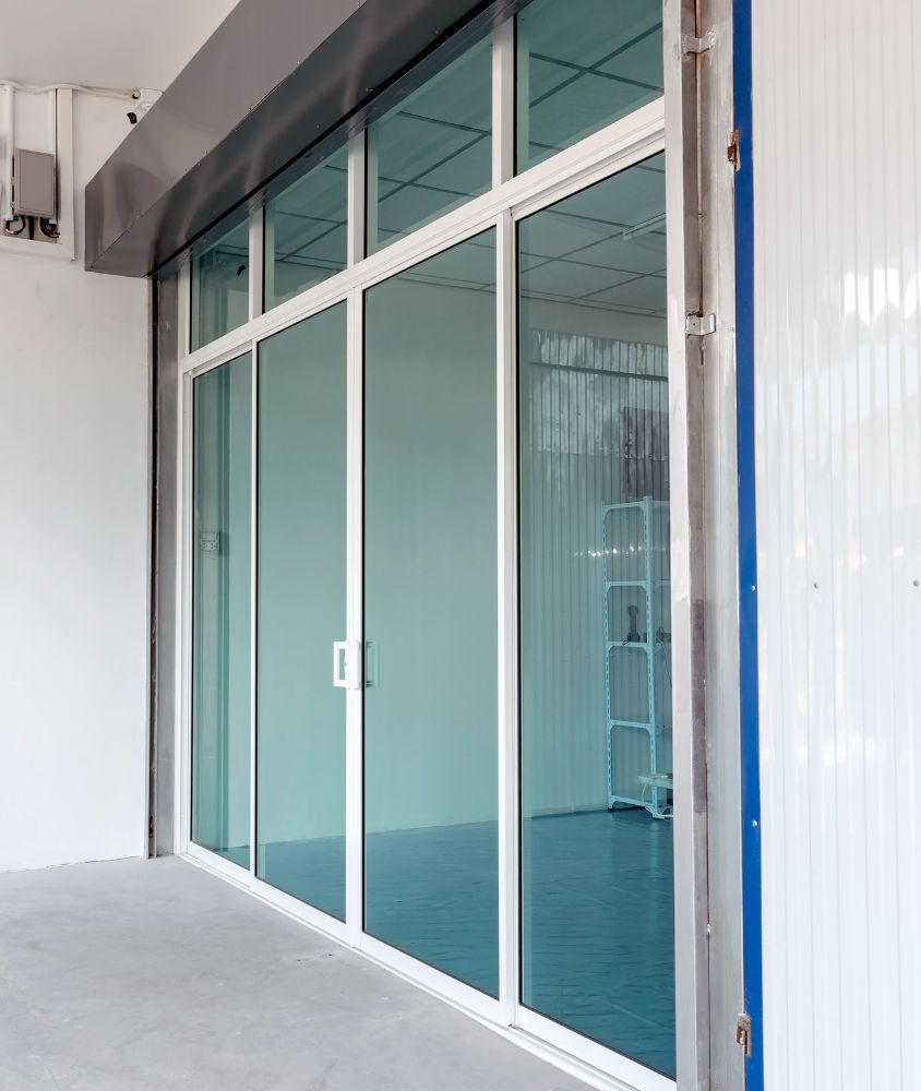 porta de vidro em Aparecida de Goiânia